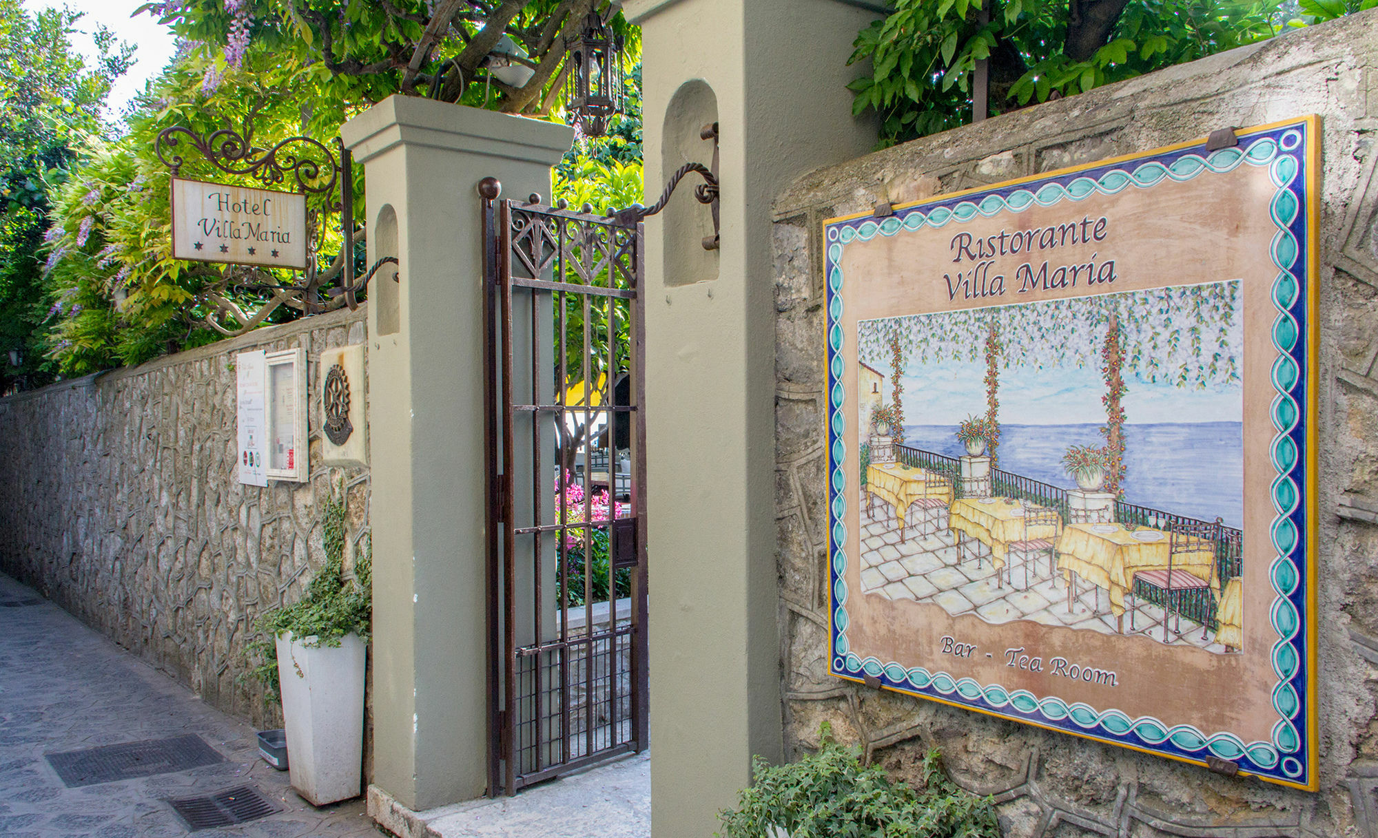 Hotel Villa Maria رافيلّو المظهر الخارجي الصورة